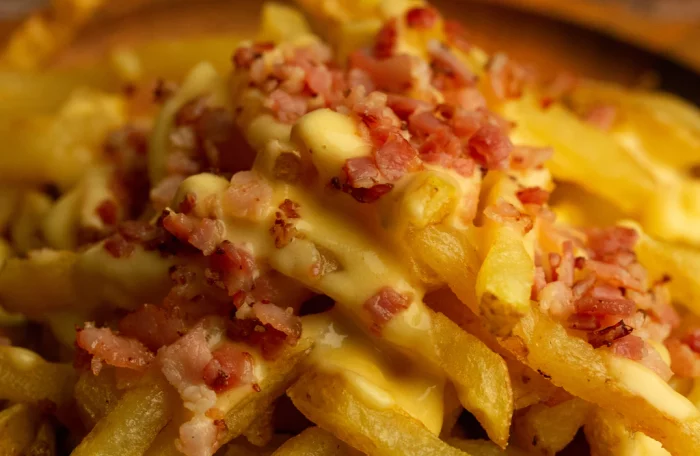 Frites sauce Cheddar Bacon